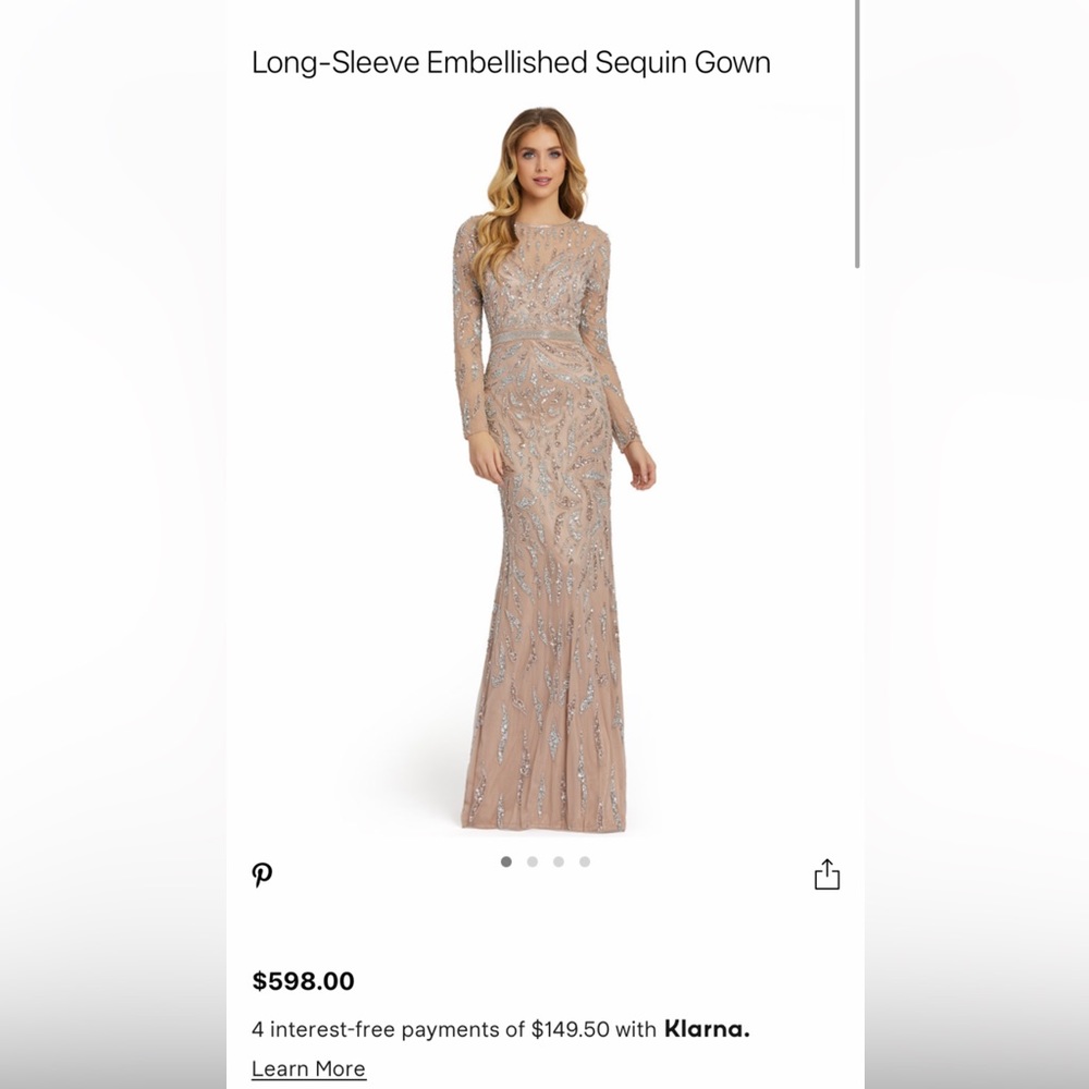 Mac Duggal dress